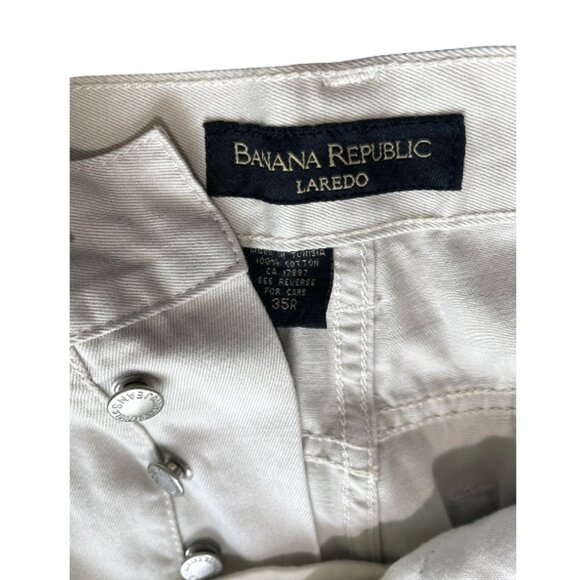 Banana Republic Men's Jeans Laredo Fit Size 35R Pre-owned - Picture 7 of 8